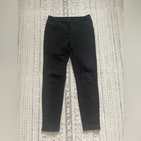 Simply‎ Vera by Vera Wang pull up charcoal jean leggings - Picture 1 of 6